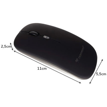 Dunmoon Draadloze Gaming Muis - Stil - Oplaadbaar - RGB Verlichting