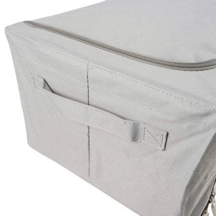 Ruhhy Opbergboxen voor Beddengoed - Set van 2 - 24 Liter - Grijs