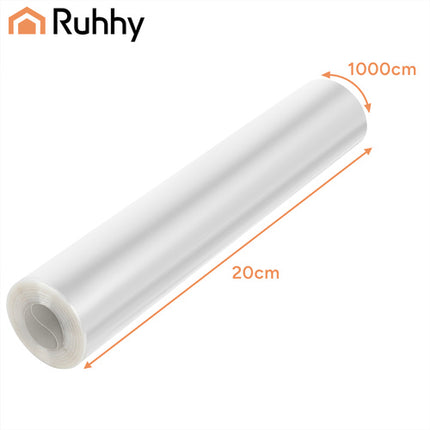 Ruhhy Taartrandfolie op Rol - 20 cm x 10 meter - Acetaatfolie - Transparant