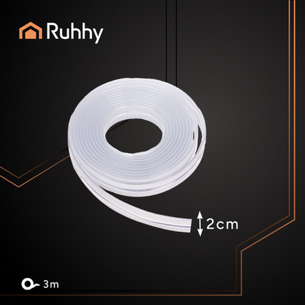 Randbeschermingstape – Transparant, Veilig en Flexibel – 2m x 3cm