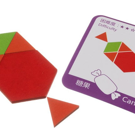 Kruzzel Educatieve Puzzel - Geometrische Vormen - 155-Delig