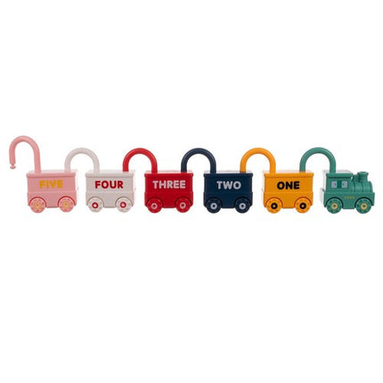 Kruzzel Educatieve Auto's met Slot - 6-delige Puzzelset