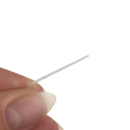 Kruzzel Elastiek voor Armbanden - 40 Meter - 1mm - Wit