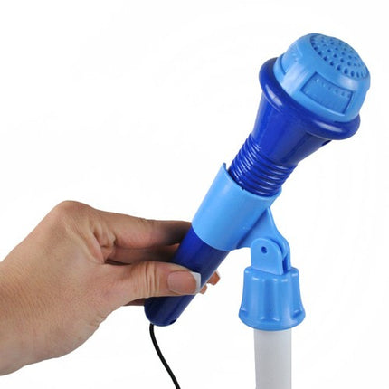 Iso Trade Elektrische Kindergitaar Set - Met Versterker en Microfoon - Blauw