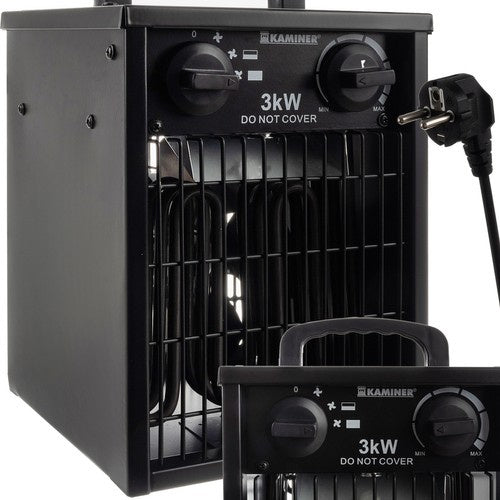 Kaminer Elektrische Heater - 3000W - 3 Standen - Met Thermostaat