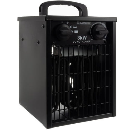 Kaminer Elektrische Heater - 3000W - 3 Standen - Met Thermostaat