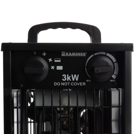 Kaminer Elektrische Heater - 3000W - 3 Standen - Met Thermostaat