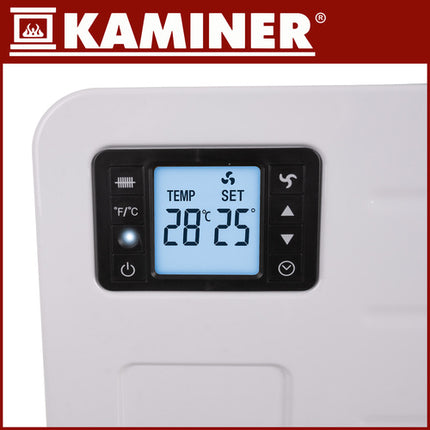 Kaminer Ziflo Elektrische Convector Heater - 2300W - WiFi - Wit