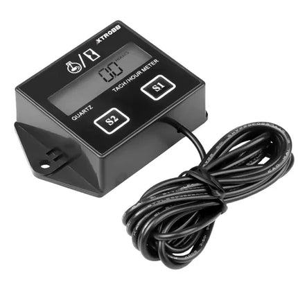 Xtrobb Motor Urenteller - Voor 2 & 4-Takt Motoren - RPM & Service Mode