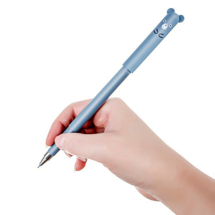 Maaleo Wisbare Pennen - Dieren Design - 4 Stuks - Blauwe Inkt
