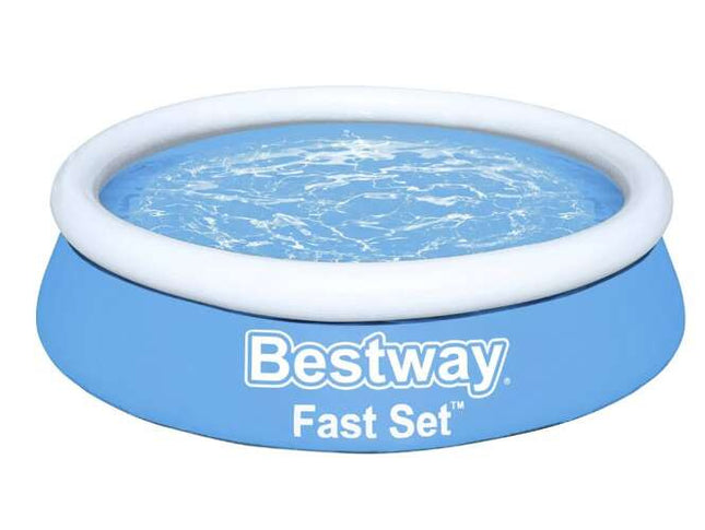Bestway 57392 Fast Set Opblaasbaar Zwembad - 183 x 51 cm - Blauw