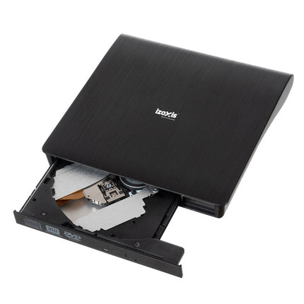 Izoxis 26083 Externe CD/DVD Speler & Brander - USB 3.0 - Portable
