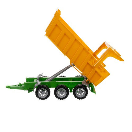 Kruzzel Tractor met Trailer - 27 cm - Interactief Boerderijspeelgoed