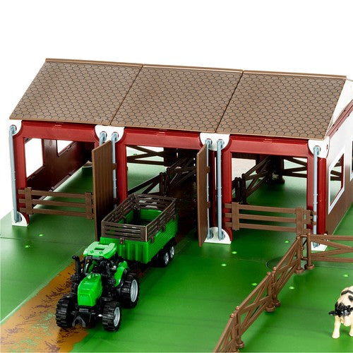 Kruzzel Boerderijset - 102-Delig - Inclusief Dieren en Tractoren