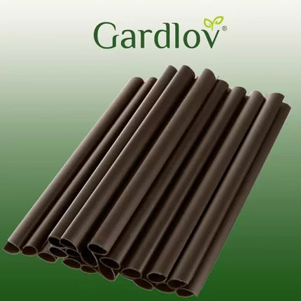 Gardlov Bevestigingsclips voor Tuinafscheiding - 20 Stuks - Bruin