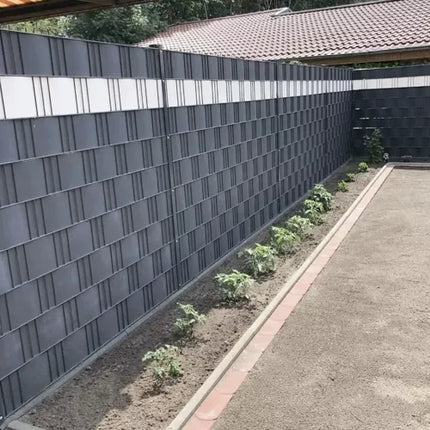 Gardlov Tuinafscheiding Tape - 19 cm x 35 m - 450 g/m² - Antraciet