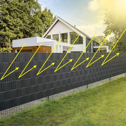 Gardlov Tuinafscheiding Tape - 19 cm x 35 m - 450 g/m² - Antraciet