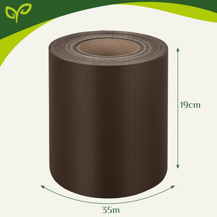 Gardlov Tuinafscheiding Tape - 19 cm x 35 m - 450 g/m² - Groen