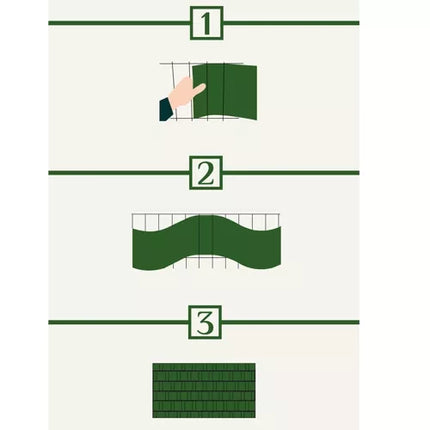 Gardlov Tuinafscheiding Tape - 19 cm x 35 m - 450 g/m² - Grijs