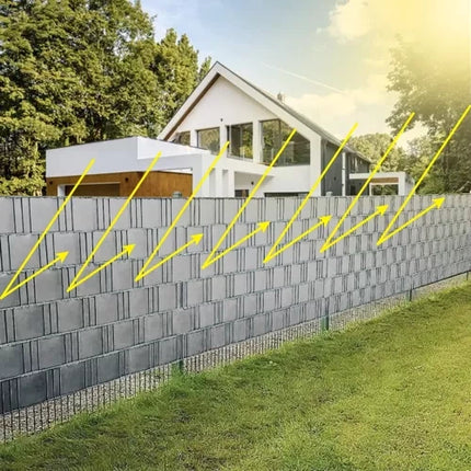 Gardlov Tuinafscheiding Tape - 19 cm x 35 m - 450 g/m² - Grijs