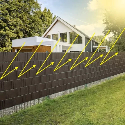 Gardlov Tuinafscheiding Tape - 19 cm x 35 m - 630 g/m² - Bruin