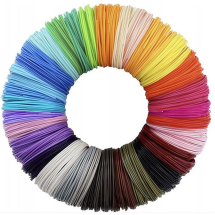 Kruzzel 3D Pen Filament Set - 30 Kleuren - 300 meter - PLA
