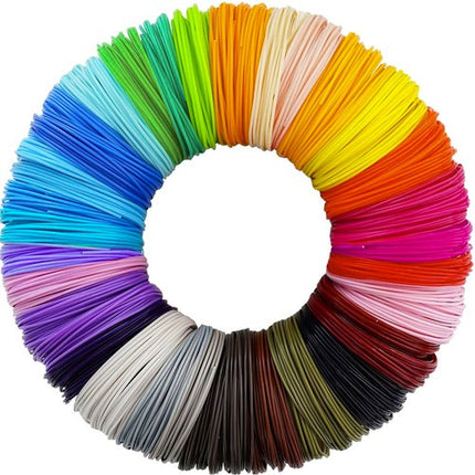 Kruzzel 3D Pen Filament Set - 30 Kleuren - 300 meter - PLA