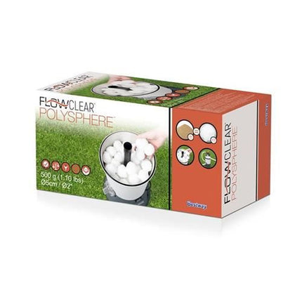 Bestway Filterballen voor Zandpomp - 500g - Vervangt 18kg Zand