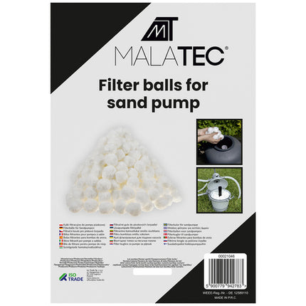 Malatec Filterballen voor Zandfilterpomp - 1,4 kg - 50 kg Zandvervanger