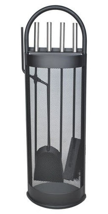Kaminer Haardstel - 5-delig - Modern Design - Zwart - 66 cm