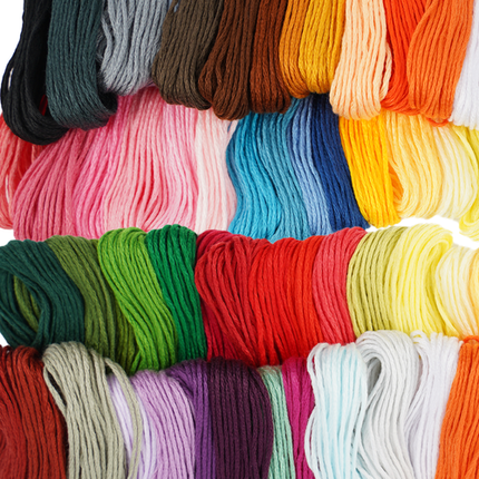 Maaleo Borduurpakket - 50 Kleuren Borduurgaren - Premium Set