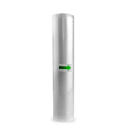 Ruhhy Vacuümfolie Rol - 28 x 600 cm - Gekarteld - Voor Vacuümmachine