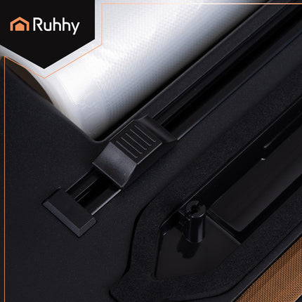 Ruhhy 24620 Vacumeermachine - 110W - Met Snijder en Folierol - Zwart