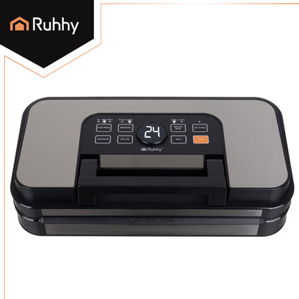Ruhhy 24757 Vacumeermachine - 125W - 95 kPa - Met Snijder en Rol - Zwart