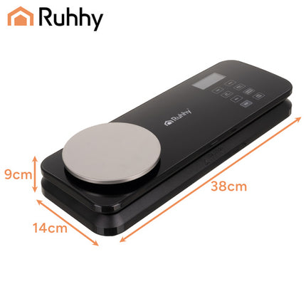 Ruhhy 24756 Vacumeermachine met Weegschaal - 120W - 80 kPa - Zwart