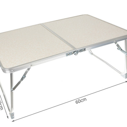 Trizand Opvouwbare Campingtafel - 60 x 40 x 26 cm - Draagbaar - Beige