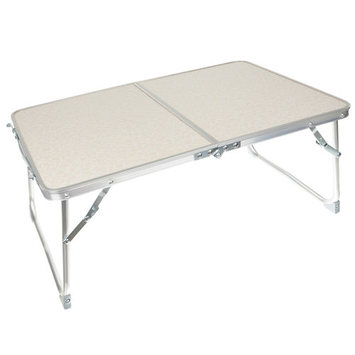 Trizand Opvouwbare Campingtafel - 60 x 40 x 26 cm - Draagbaar - Beige