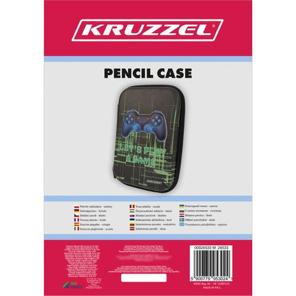 Kruzzel Uitvouwbaar Etui - Gamer Pad - 3D Design - 8.5" Tablet