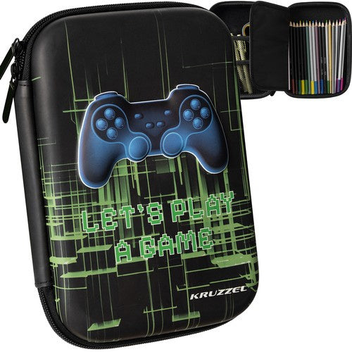 Kruzzel Uitvouwbaar Etui - Gamer Pad - 3D Design - 8.5" Tablet