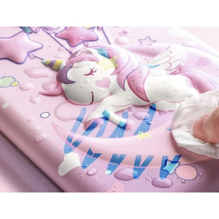 Maaleo Uitvouwbaar Etui - Unicorn - 3D Design - 7" Tablet