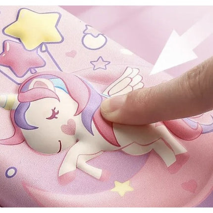 Maaleo Uitvouwbaar Etui - Unicorn - 3D Design - 7" Tablet