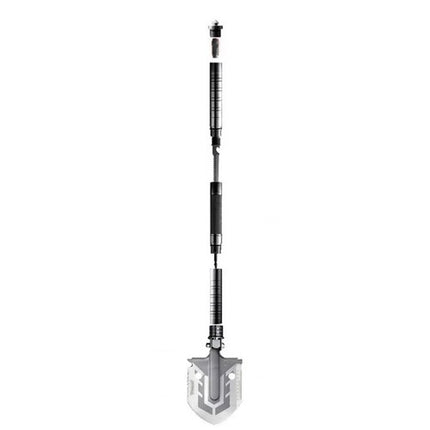 Trizand Opvouwbare Schep 16-in-1 - Multifunctionele Sapper - Zilver/Blauw