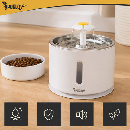 Purlov Drinkfontein voor Honden & Katten - Automatisch Drinksysteem