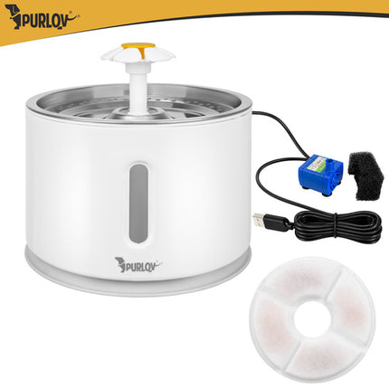 Purlov Drinkfontein voor Honden & Katten - Automatisch Drinksysteem