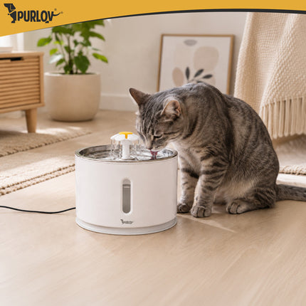 Purlov Drinkfontein voor Honden & Katten - Automatisch Drinksysteem