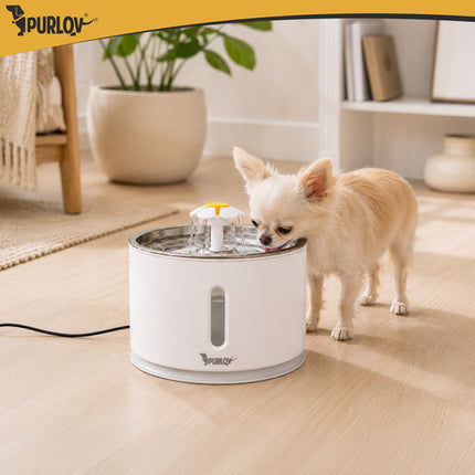 Purlov Drinkfontein voor Honden & Katten - Automatisch Drinksysteem
