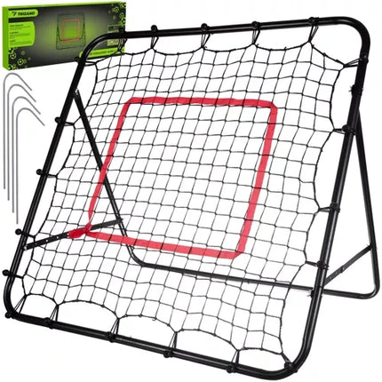 Trizand Voetbaldoel en Rebounder - 100 x 100 cm - Met Target