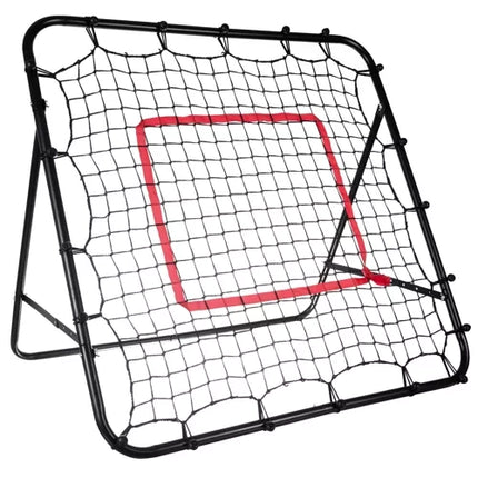 Trizand Voetbaldoel en Rebounder - 100 x 100 cm - Met Target