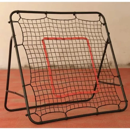 Trizand Voetbaldoel en Rebounder - 120 x 120 cm - Met Target