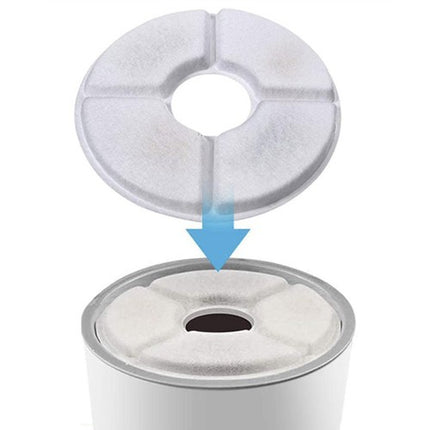 Purlov Waterfilter voor Drinkfonteinen - 6-delige Set - Voor Huisdieren